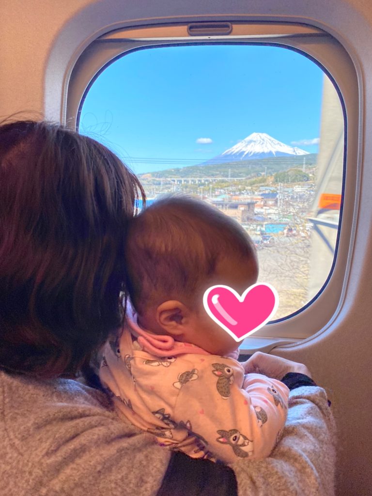 Baby’s First Shinkansen (Bullet Train) Ride in Japan