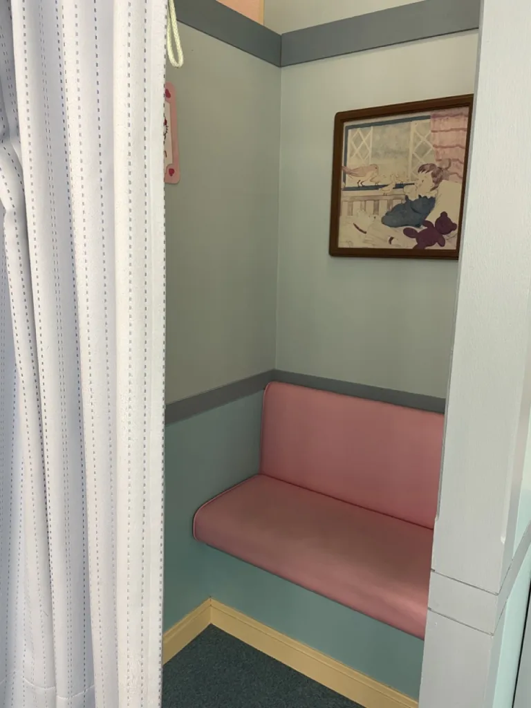 Breastfeeding room at Sanrio Puroland