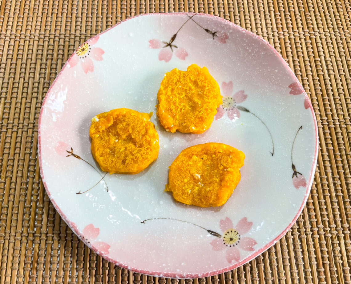 Recipe Kabocha Squash (Japanese Pumpkin) Oyaki for Babies and Toddlers