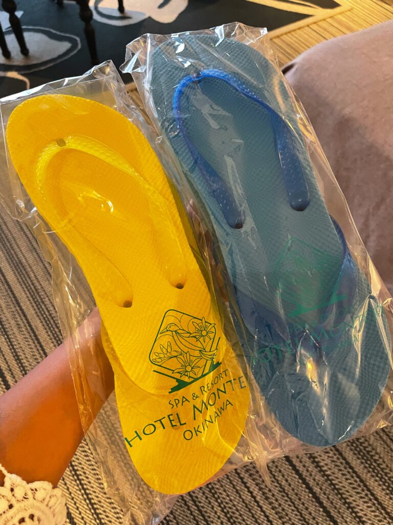 hotel monterey okinawa free sandals