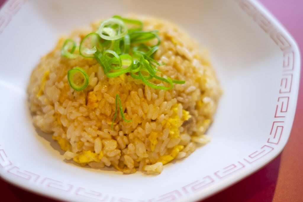 chahan food for kids at restaurants in japan