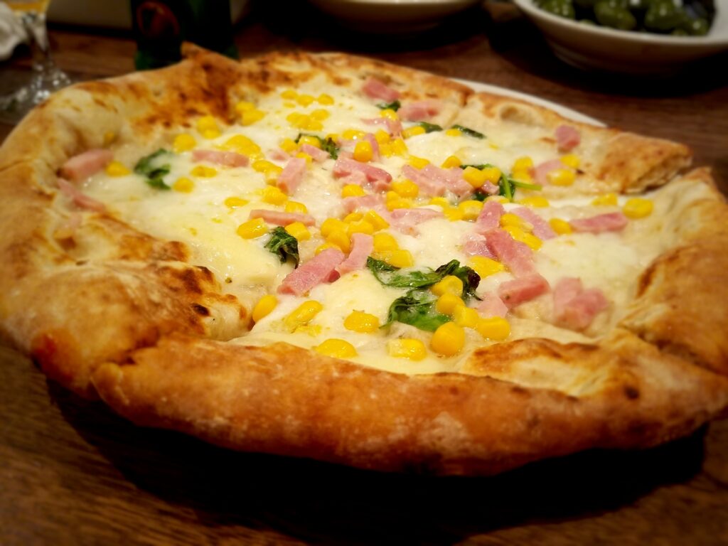 pizza food for kids at restaurants in japan