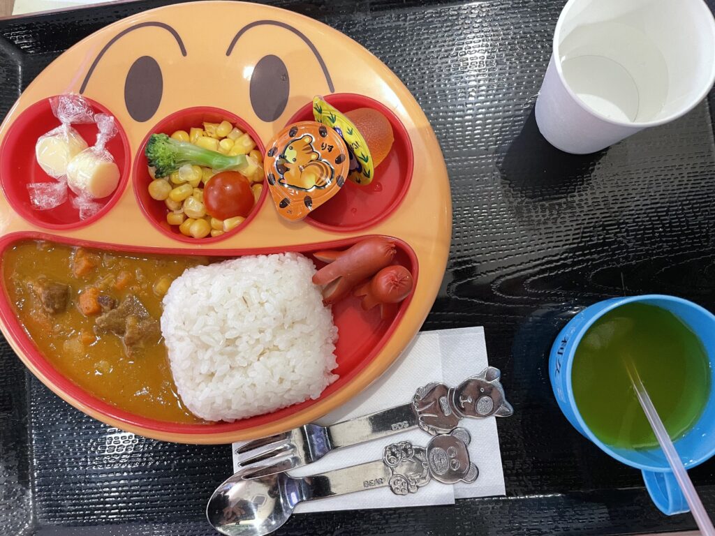 curry rice food for kids in japan