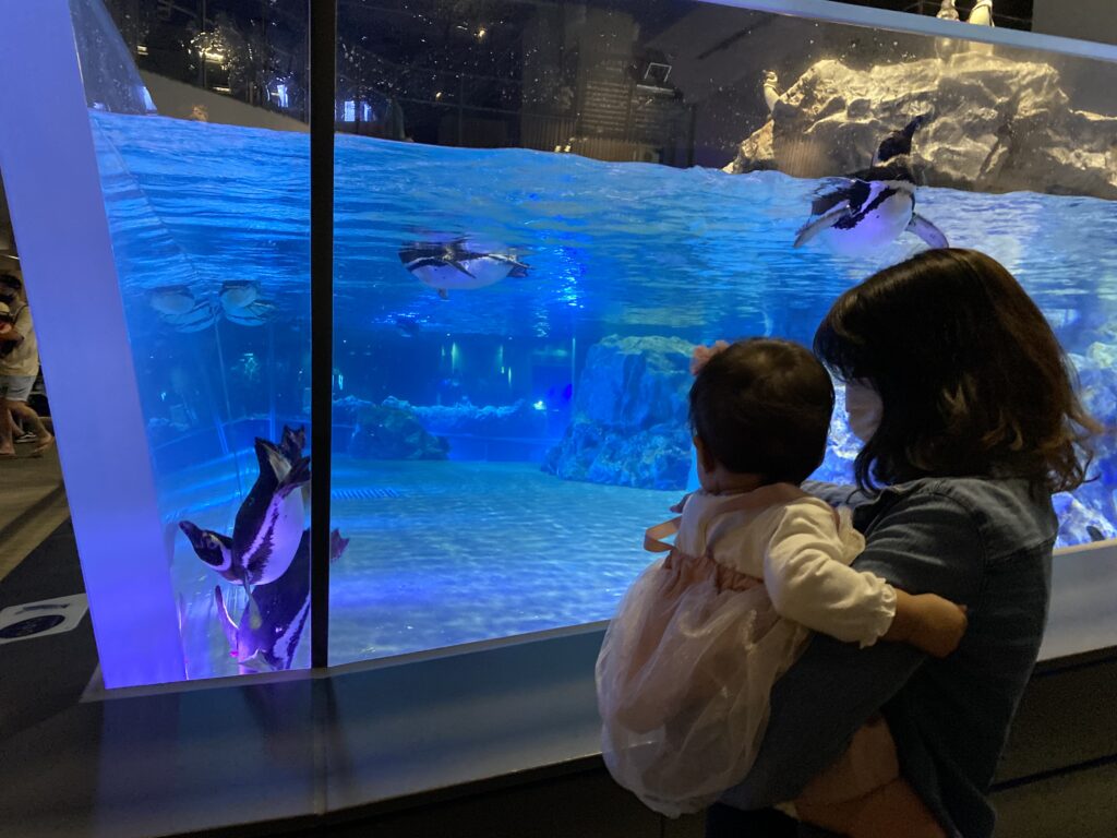 sumida aquarium with kids in tokyo japan 