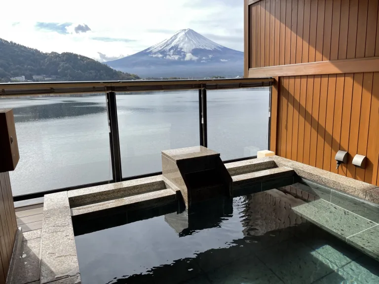 private onsen near mount fuji japan
