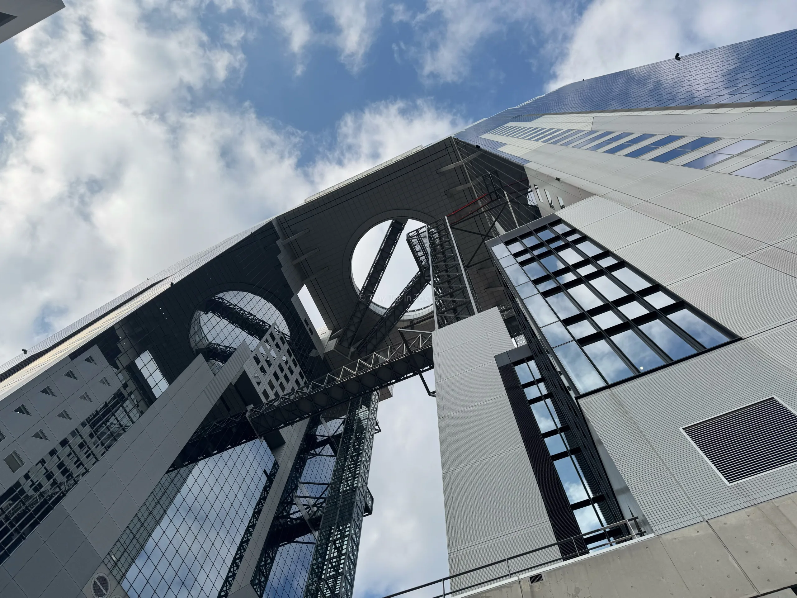 umeda sky building with kids