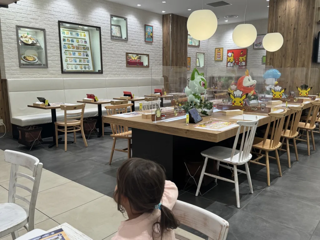 Pokemon Cafe Osaka Inside