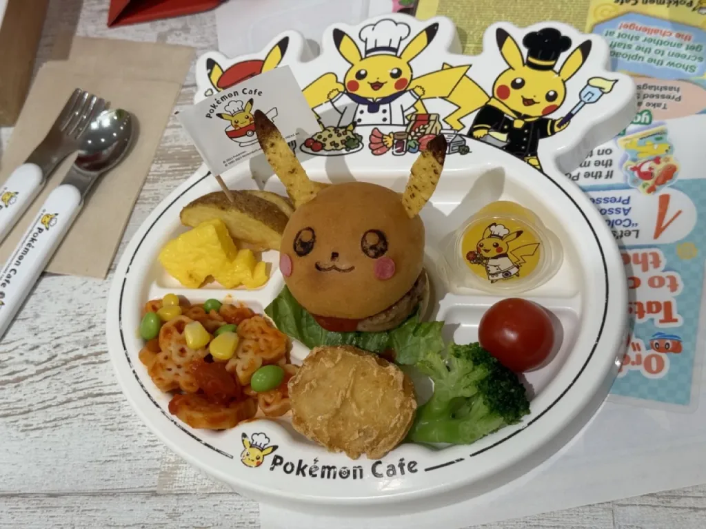 Pokemon Cafe Kids Plate