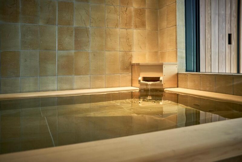 onsen at fufu ginza in tokyo