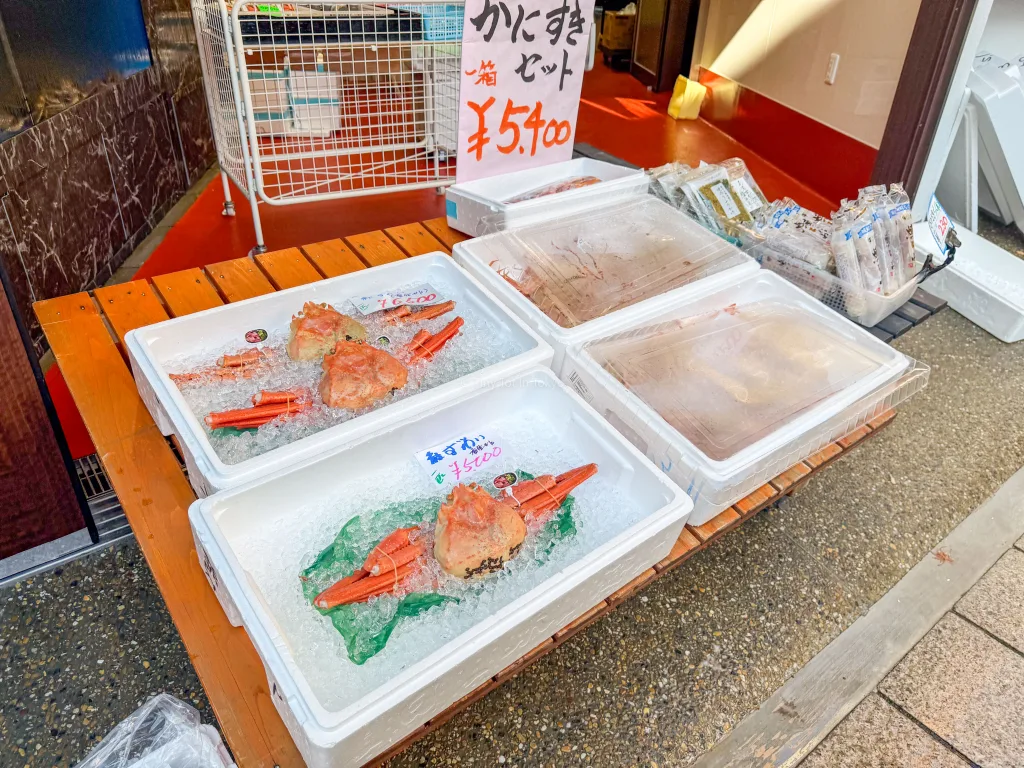 Crab at Kinosaki Onsen