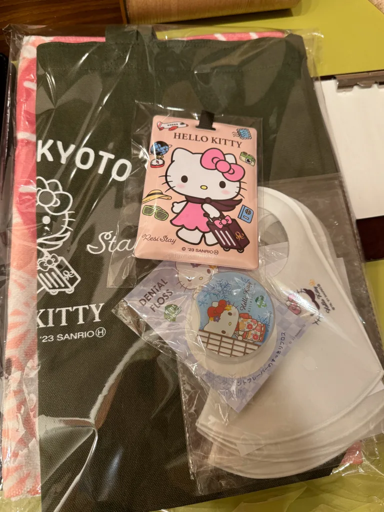Hello Kitty Freebies in Japan