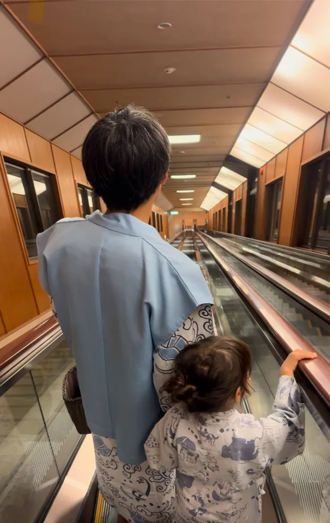 longest escalator in Japan 