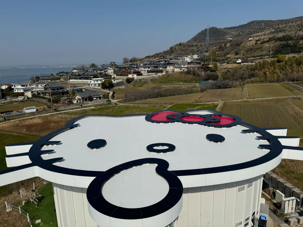 Hello Kitty Apple Land Show Box View in Awaji Island Japan