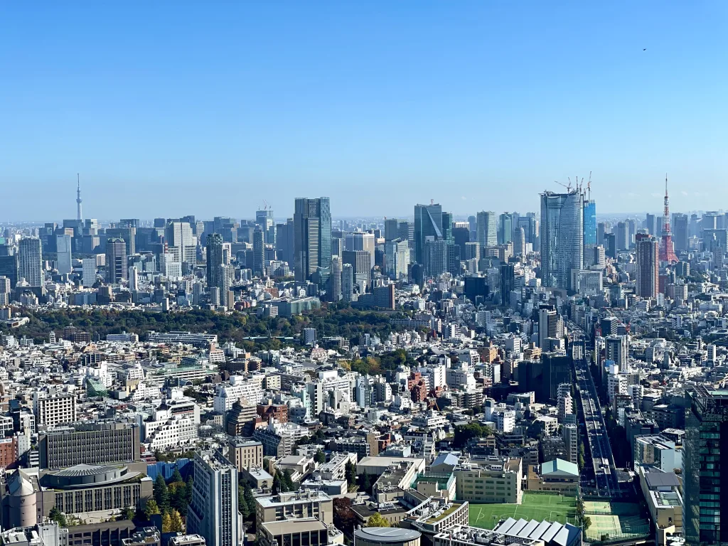 tokyo skyline