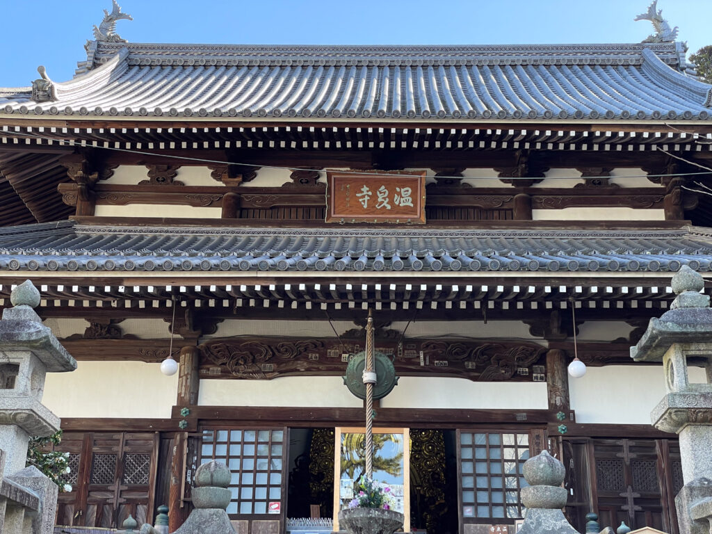 onsenji temple at arima onsen