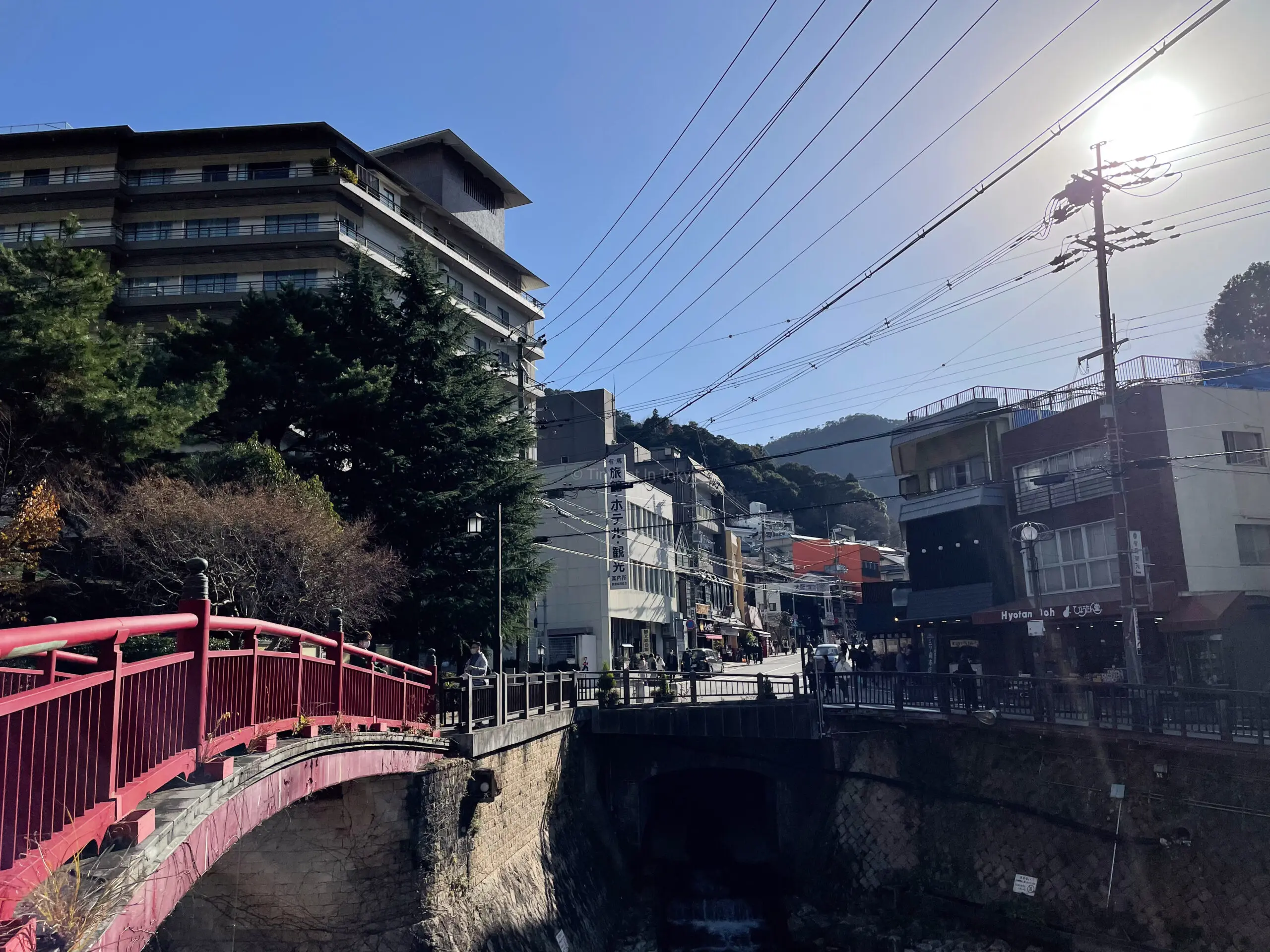 arima onsen with kids
