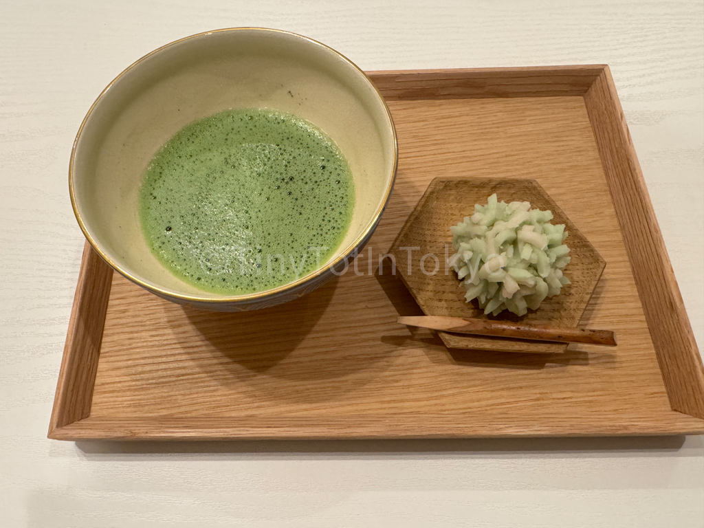 matcha and Japanese sweets in Kyoto