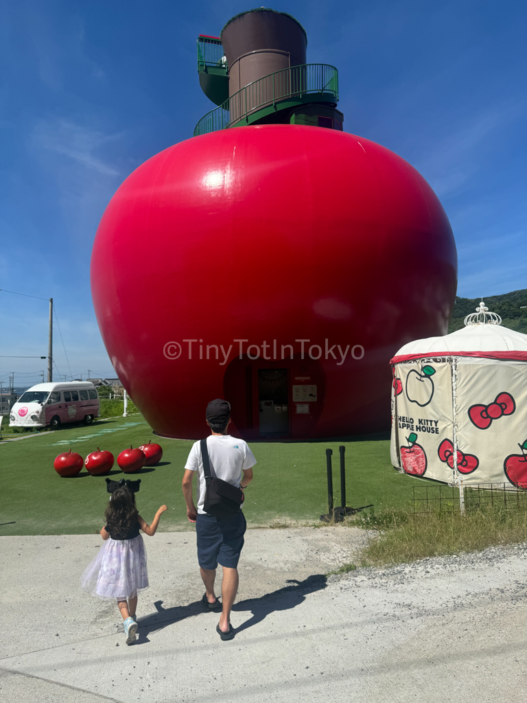 Hello Kitty Apple House at Awaji Island