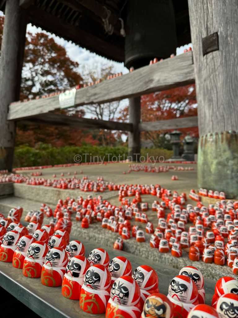 daruma mikuji at katsuoji 