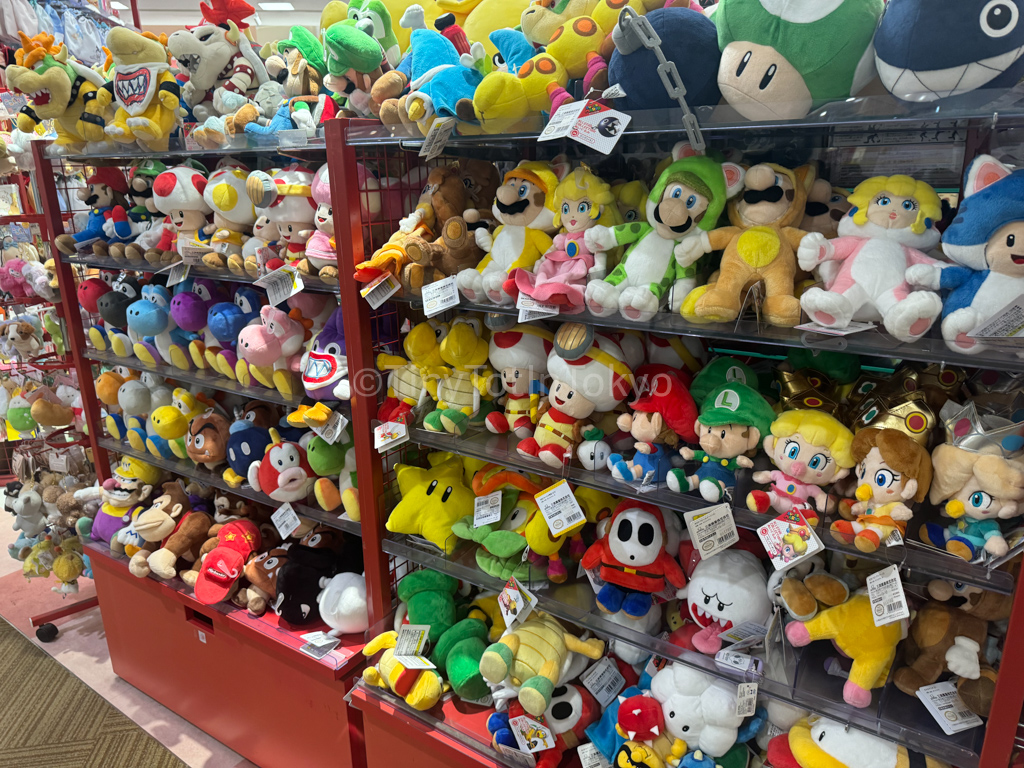 Nintendo plushies in Japan