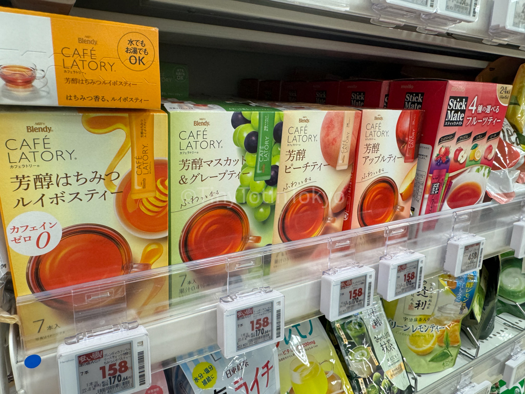 fruit teas in Japan