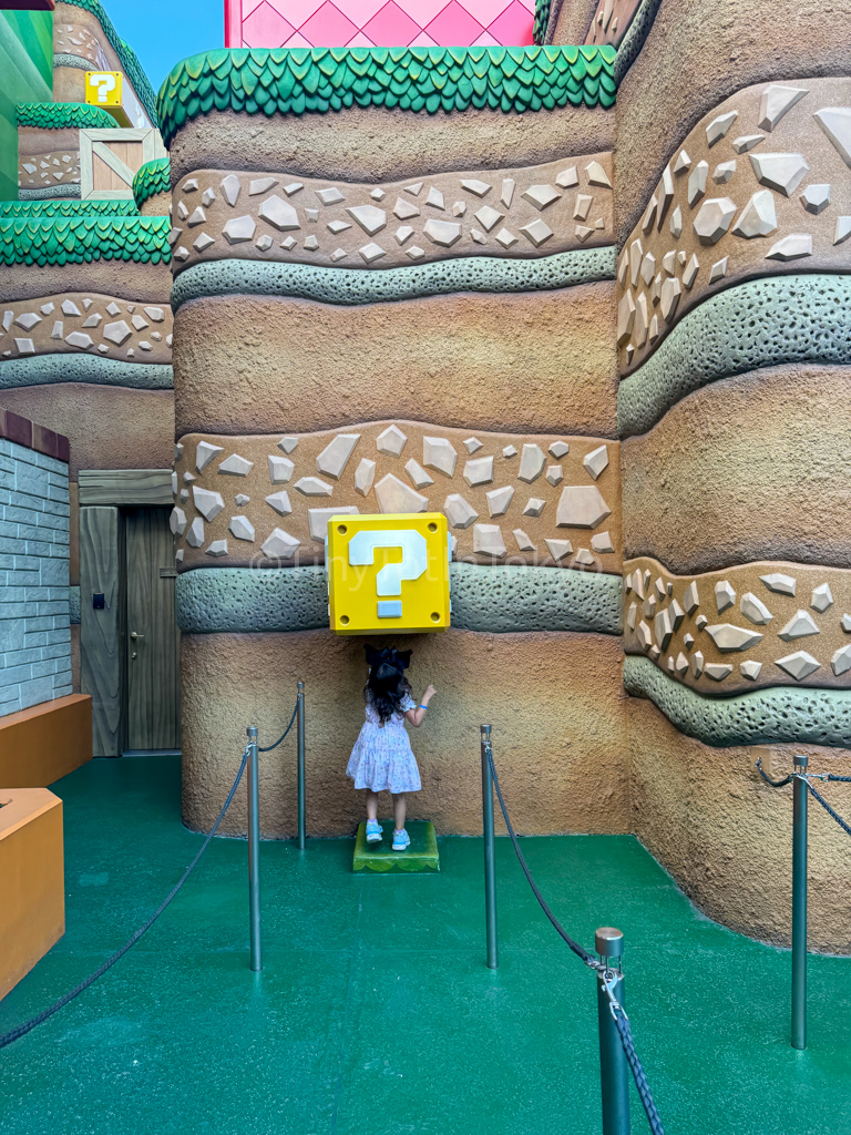 Question Block at super nintendo world USJ