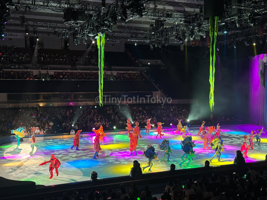 Under the Sea at Disney on Ice in Japan 