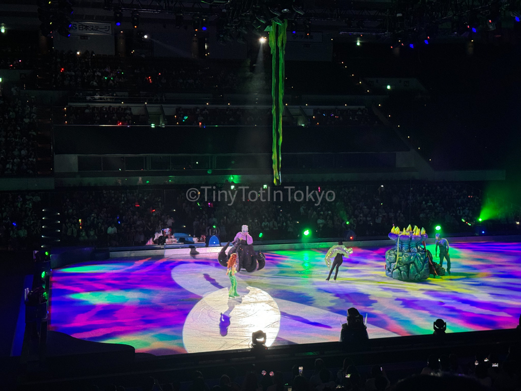 Ursula at Disney on Ice in Japan 