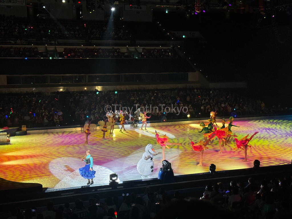 Olaf at Disney on Ice in Japan 