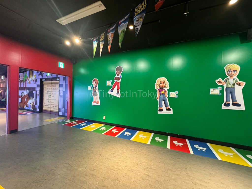 where to park strollers at legoland osaka