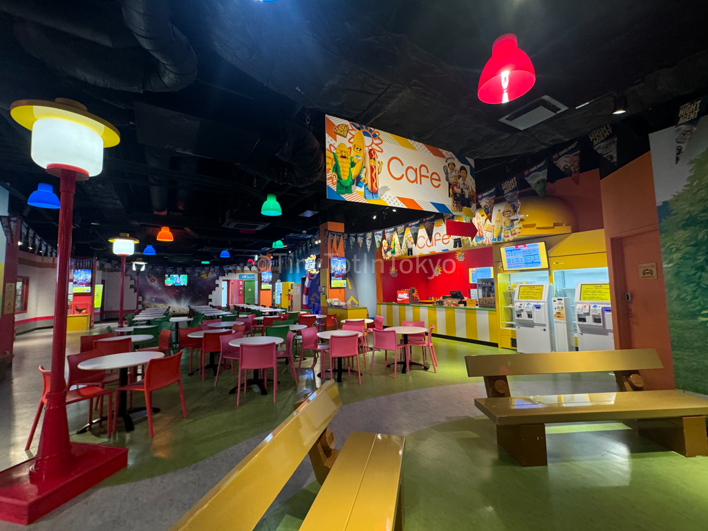 Cafe at Legoland Osaka