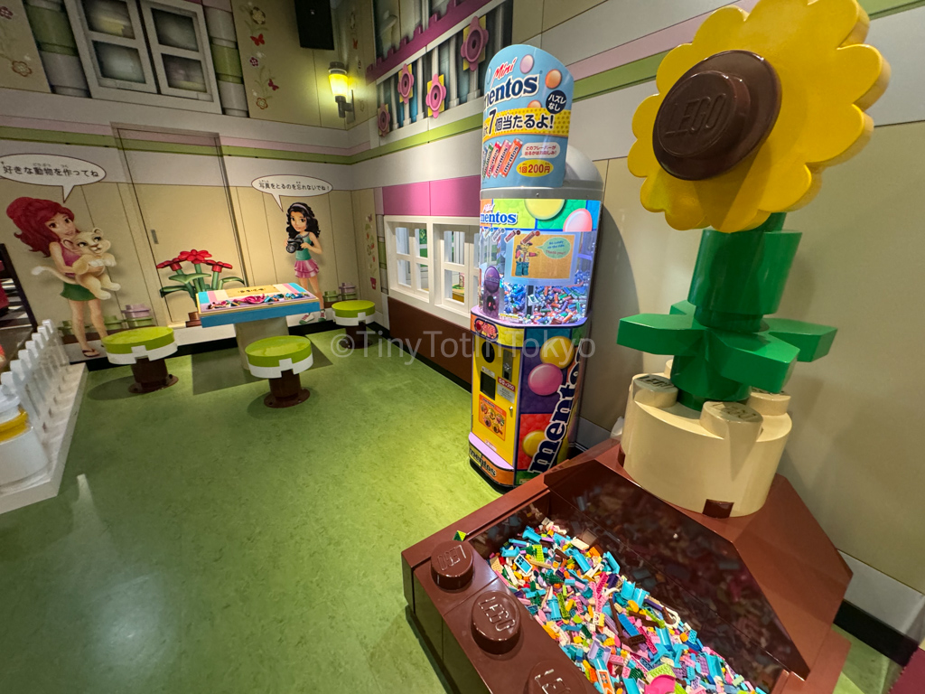 Inside Olivia's house at legoland