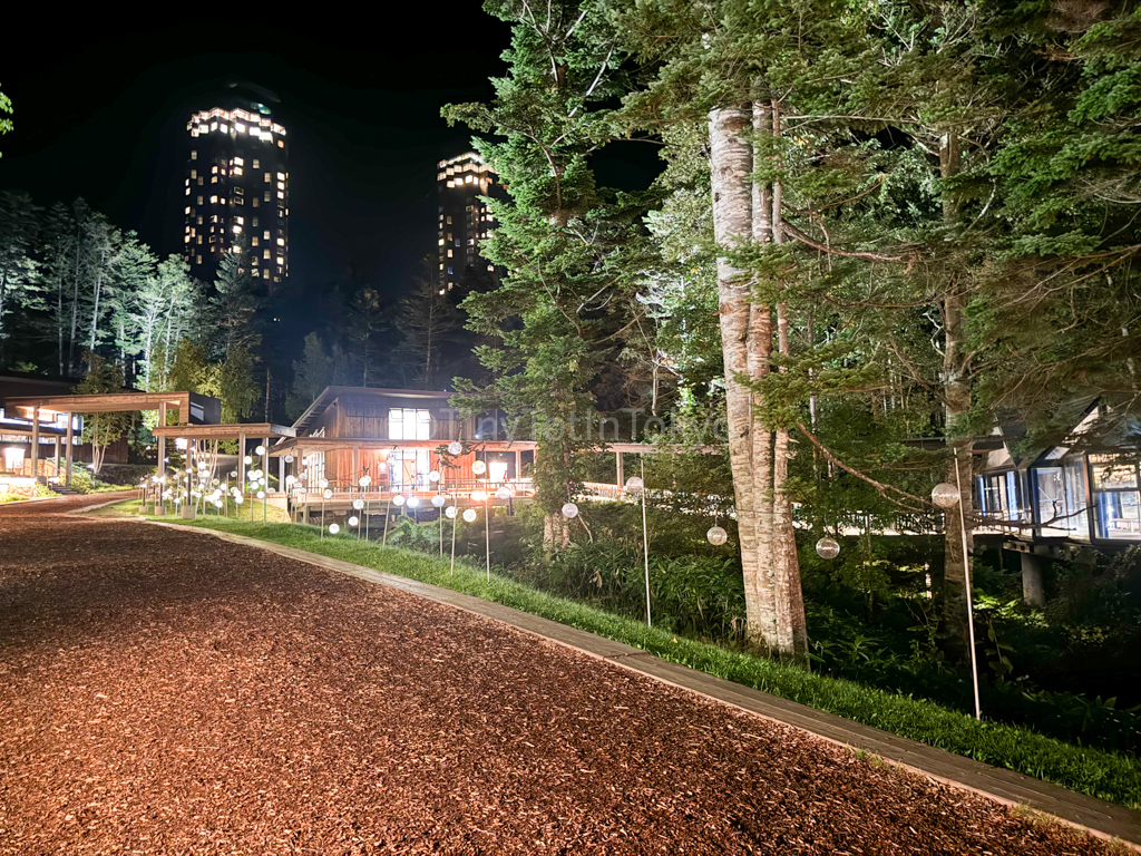 Hotalu Street at Hoshino Resort Tomamu in Hokkaido