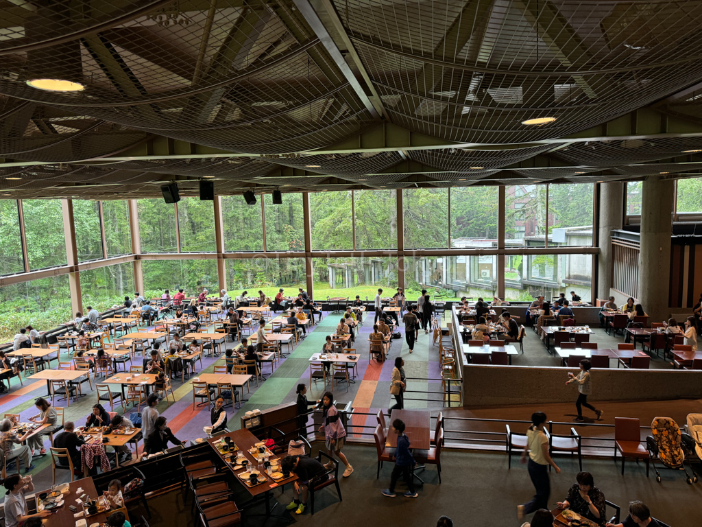 Forest Restaurant at Hoshino Resort Tomamu in Hokkaido