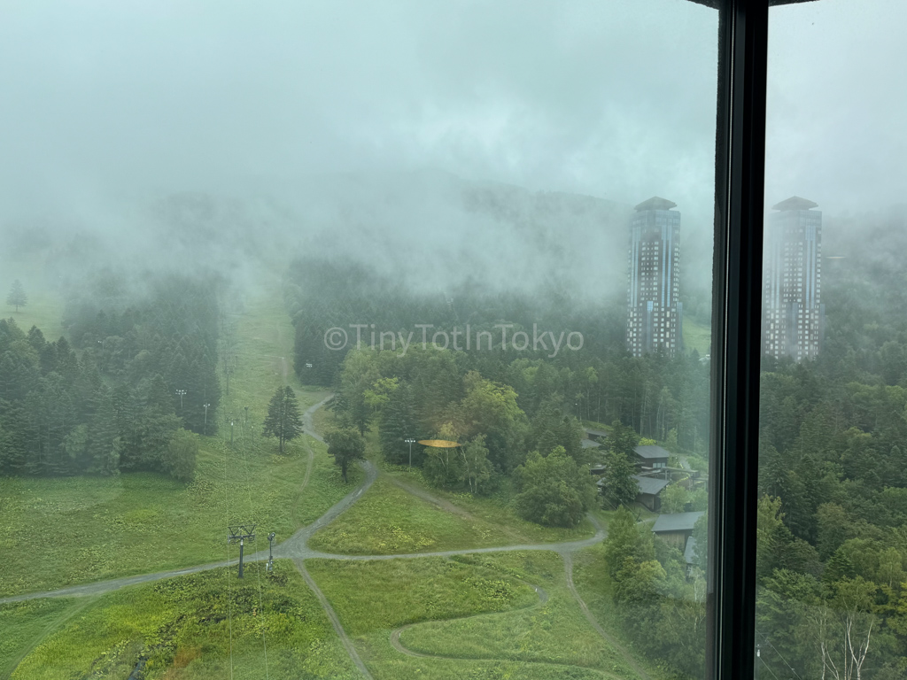 View from Family Twin Room at Hoshino Resort Tomamu the Tower in Hokkaido