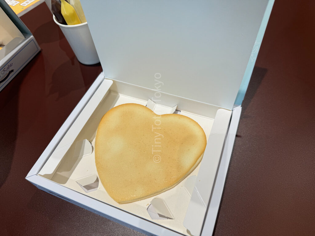 Shiroi Koibito Heart-Shaped Cookie