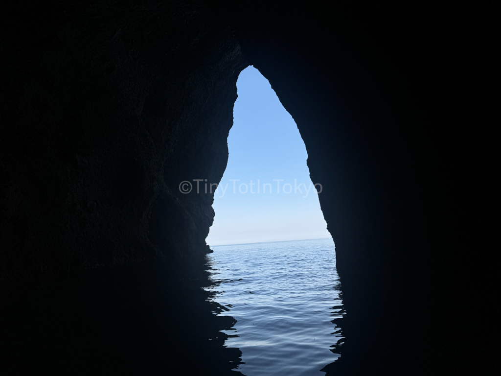 Blue Cave in Otaru Hokkaido