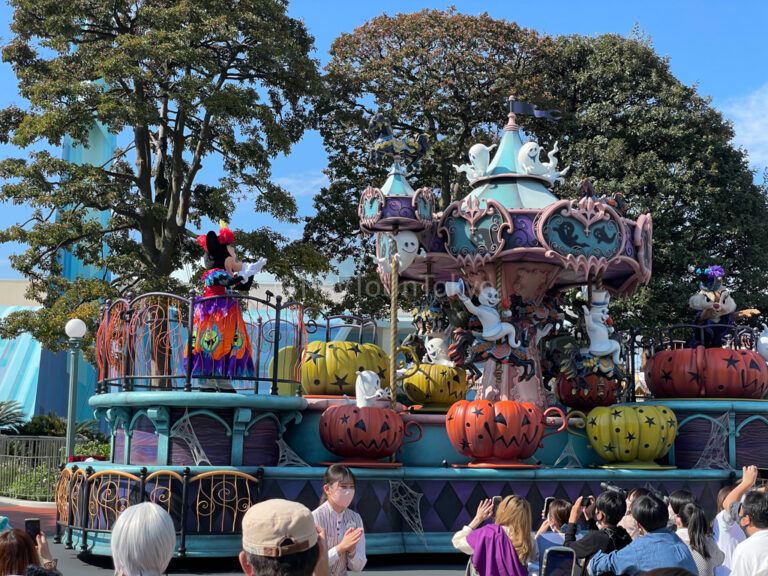 Tokyo Disney parade during Halloween