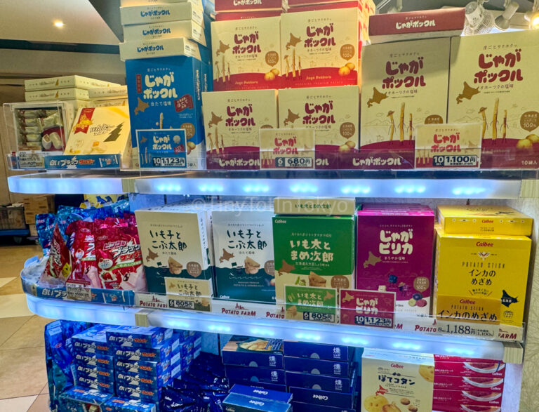 Hokkaido Souvenirs at New Chitose Airport