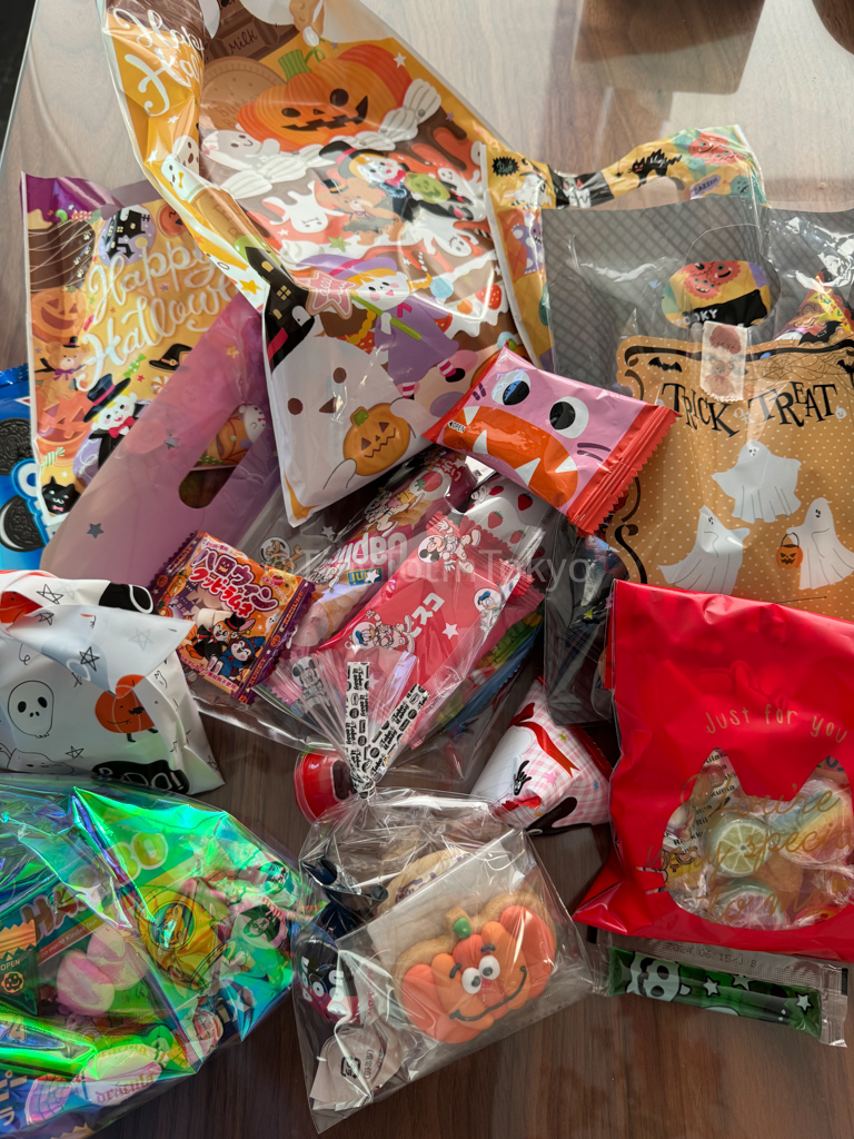 Halloween trick-or-treating candy in Japan