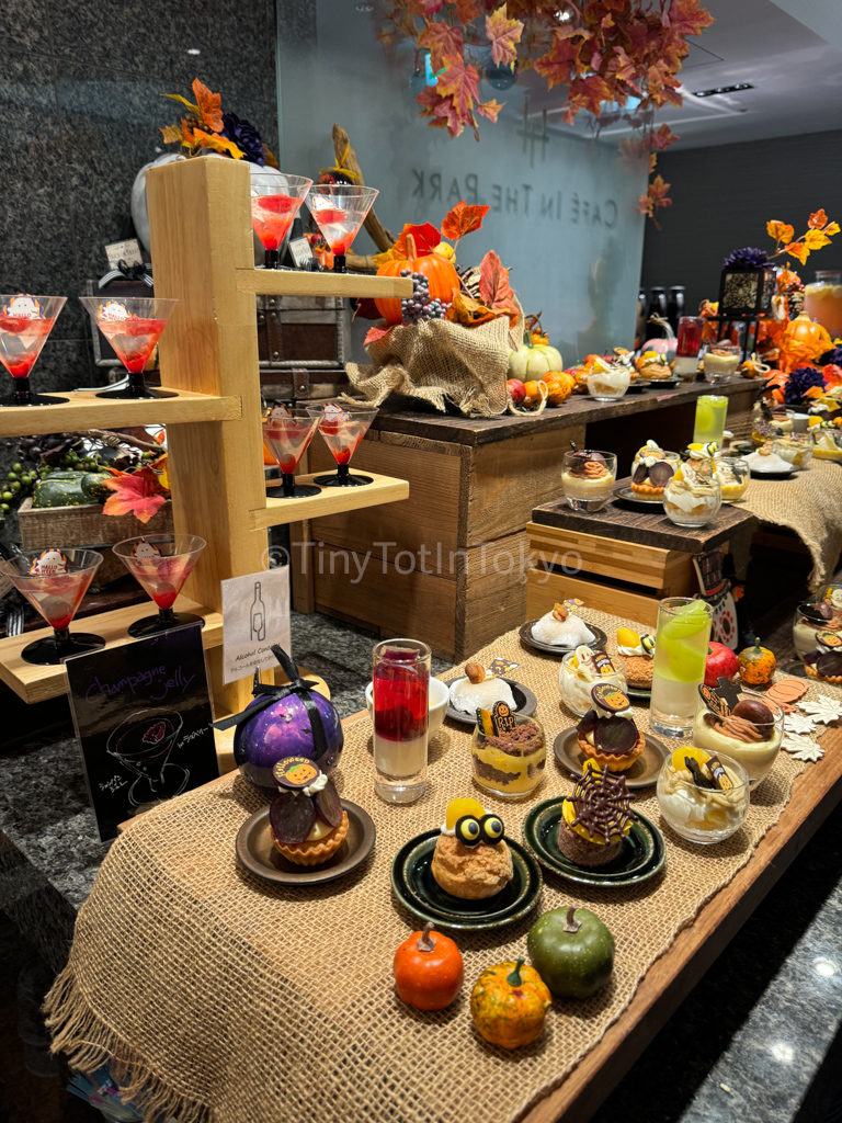 Halloween buffet in Osaka