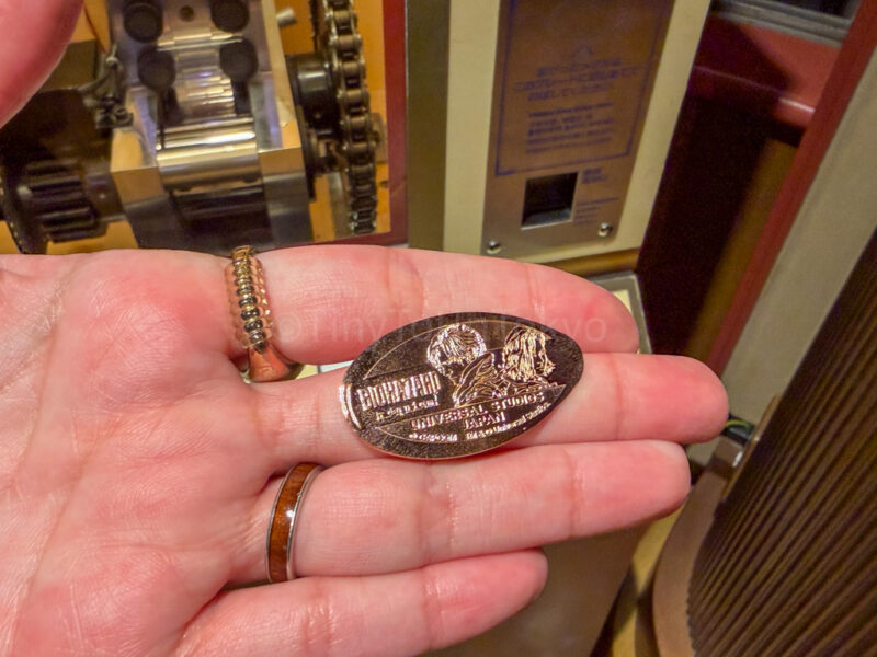 resident evil coin machine at usj