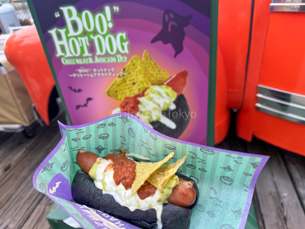 Halloween Hot dog at Universal Studios Japan USJ