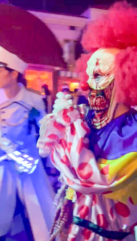 clown zombie at Universal Studios Japan USJ