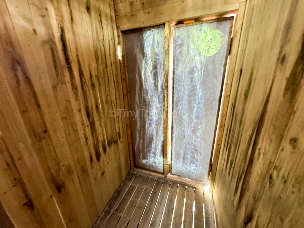 water element in locked room at the naruto theme park in japan