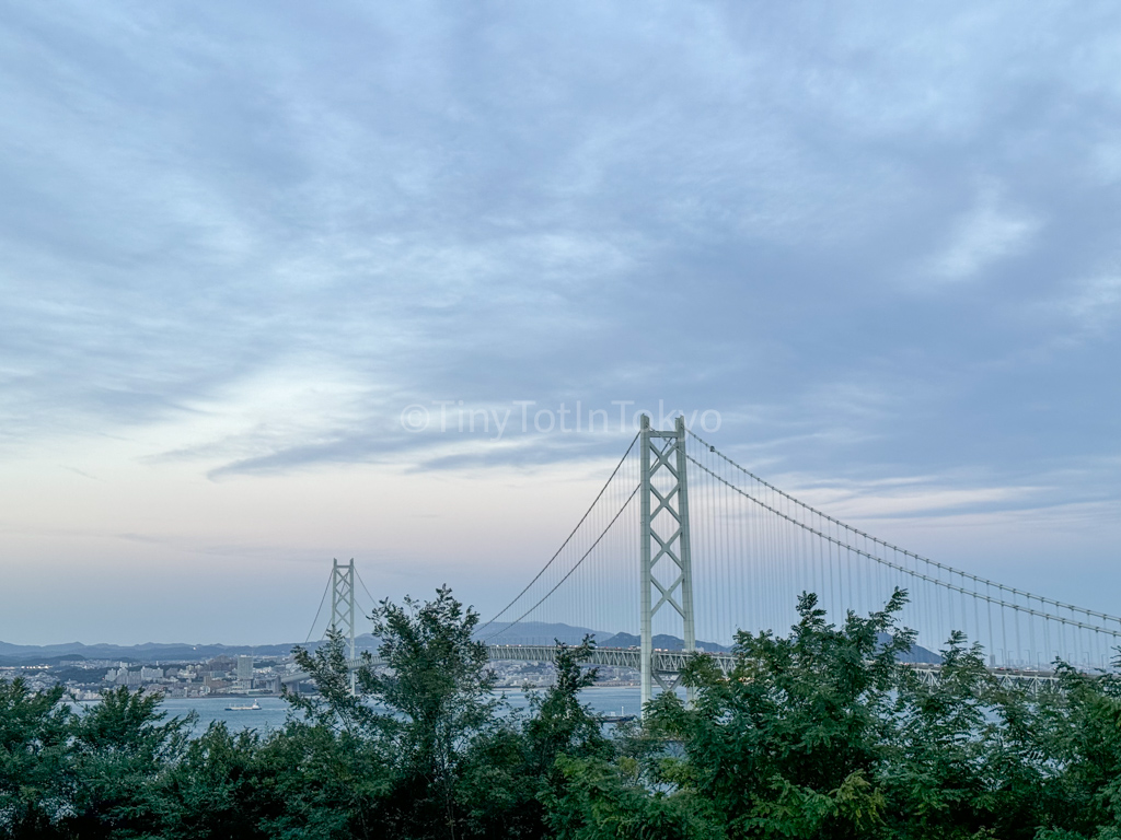 View from Matsuhonosato Hot Spring in Awaji Island