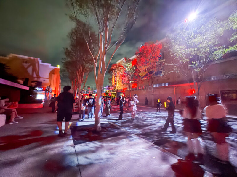 USJ halloween atmosphere after 6