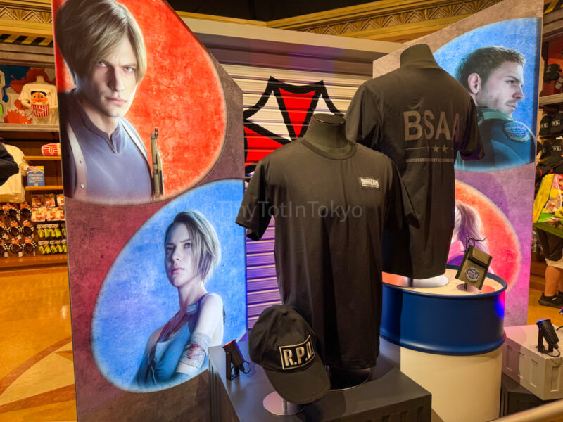 Resident Evil merch at Universal Studios Japan