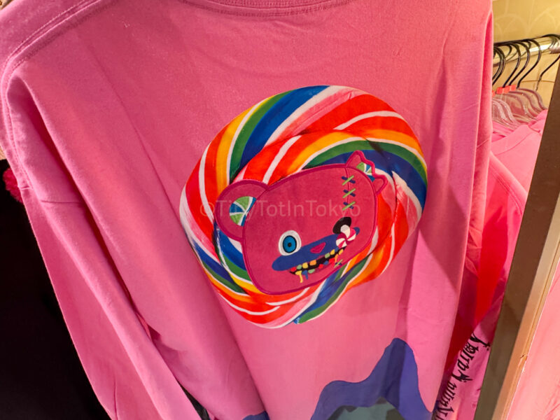 back of HamiKuma Candy Shirt
