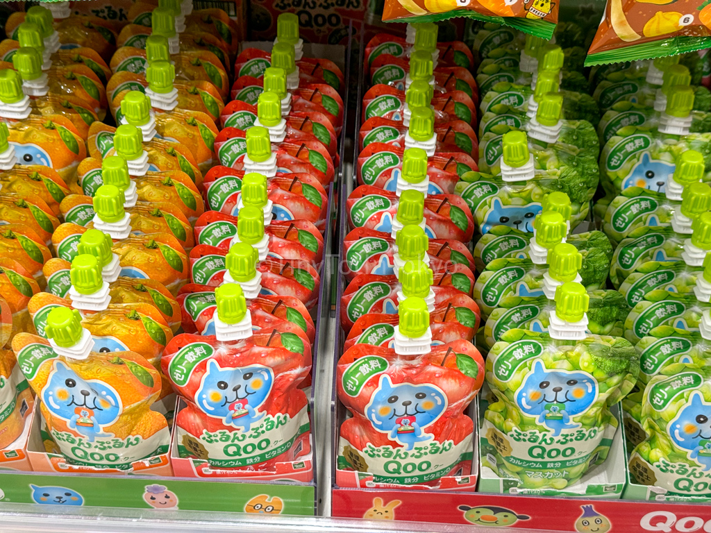 Qoo drink for kids in Japan